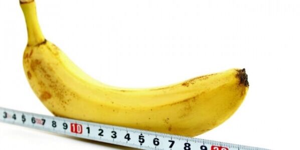 мерење банане у облику пениса и начини за њено повећање